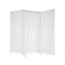 Ширма 3 секции, лутрасил, цвет белый