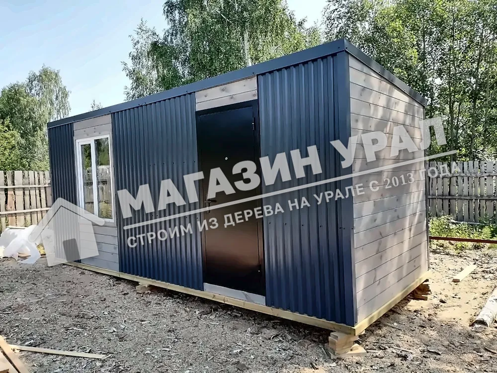 Хозблок-бытовка «Сосновый» — фото