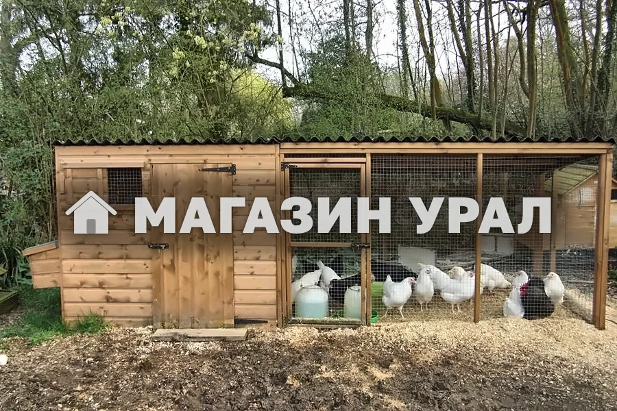 Курятник из доски «Хуторок» — фото