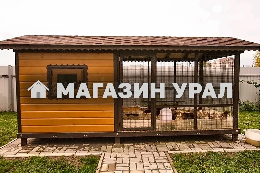 Утеплённый курятник «Медовый» — фото