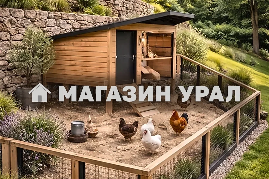 Курятник на склоне «Склон» — фото