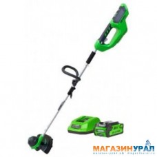 Триммер аккумуляторный Greenworks G40LTK2, 40V, 30 см, с 1хАКБ 2 А.ч и ЗУ
