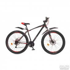 Велосипед BLACK AQUA Cross 1981 D matt 29" высота рамы: 21'', чёрно-красный