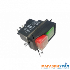 131А Выключатель на сверлильный станок компрессор старого образца (4 клеммы)